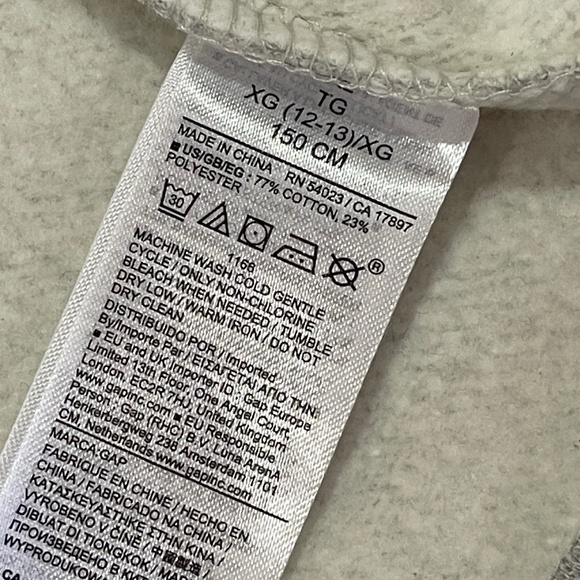 NEW Hello Kitty Zip Up Hoodie Kids Size XL - Picture 8 of 12